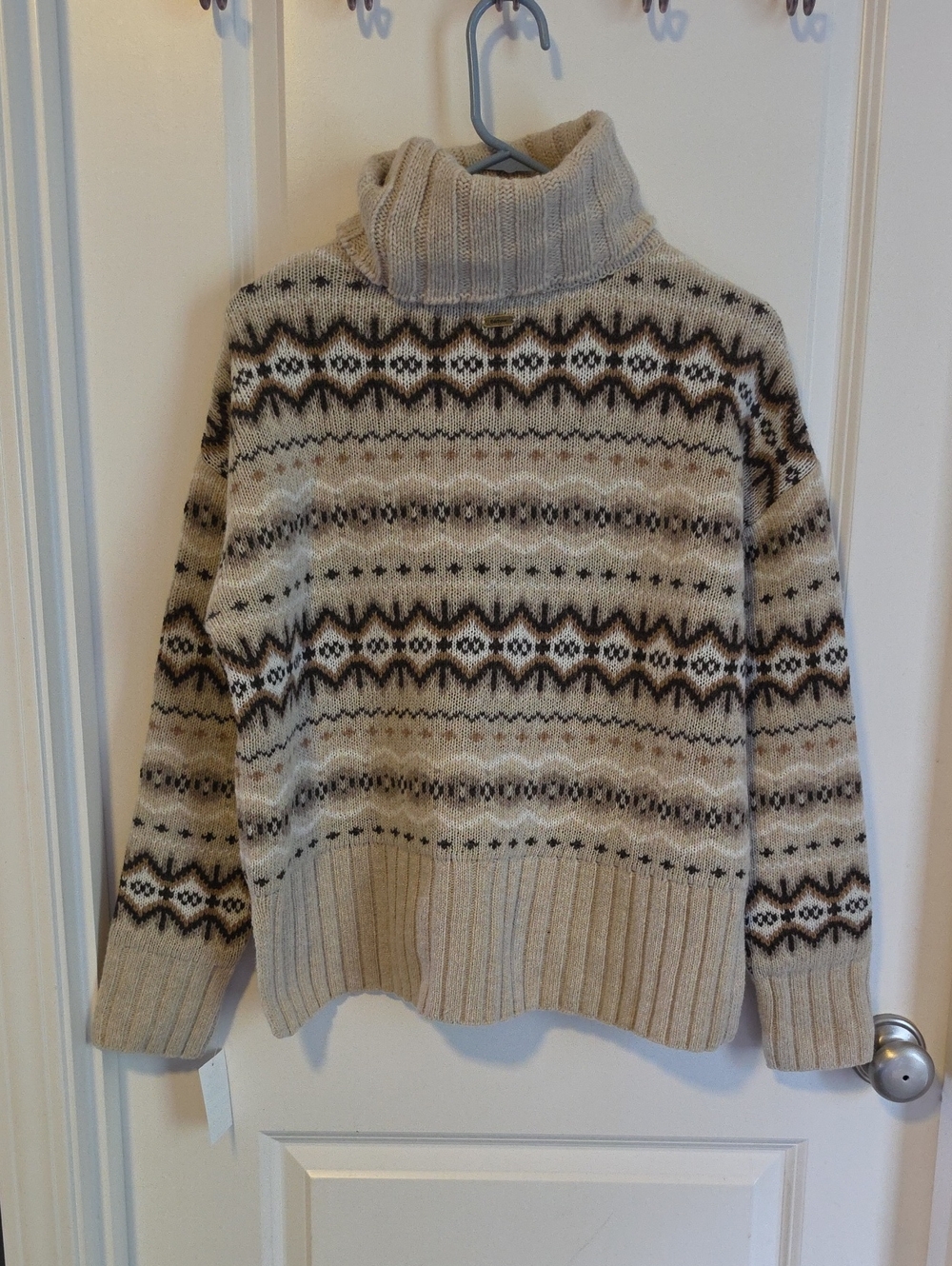 Barbour Knitted Helen Jumper In Birch Multi 2 NWT - Picture 11 of 12